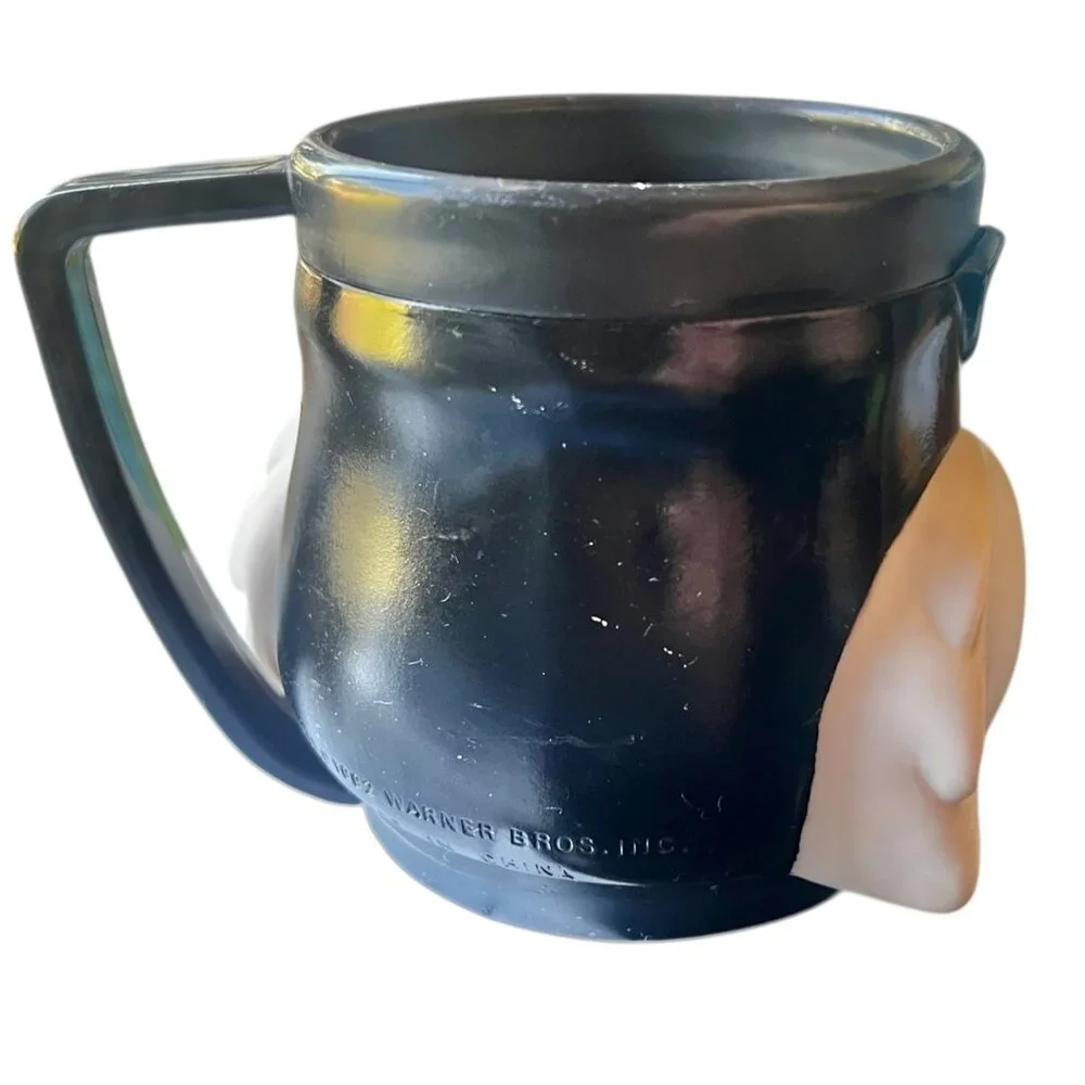 Warner Bros Sylvester The Cat 3D Mug  Vintage 1992 Promotional Partners Plastic
